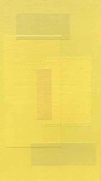 HUANG Jia 黄佳，2018.8.1, 2018，Acrylic on canvas 布面丙烯，100 x 55 cm