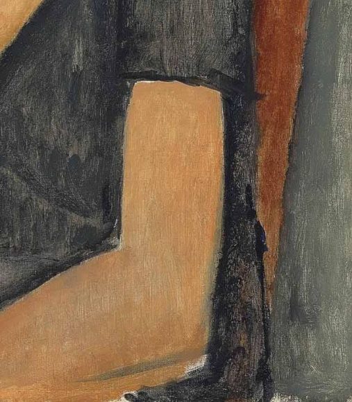 Amedeo Modigliani, Jeanne Hebuterne, 1919-details-10
