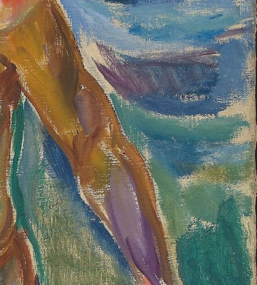 Edvard Munch, Bathing Man, 1918-details-07
