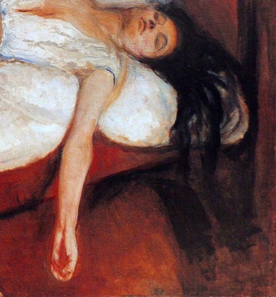 Edvard Munch, The Day After, 1894 - 1895-details-05
