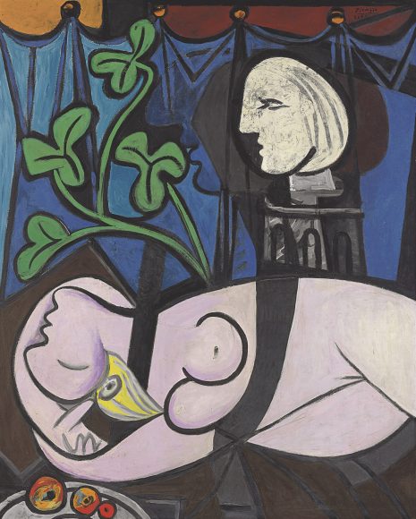 Pablo Picasso, Nude, Green Leaves and Bust, 1932