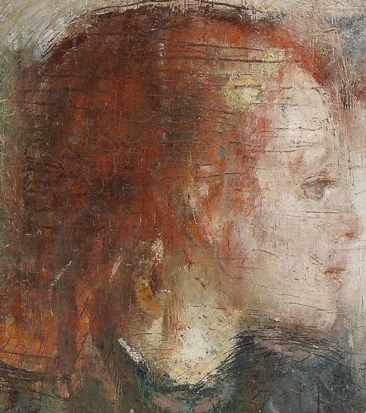 Edvard Munch, The Sick Child, 1885-1886-details-03