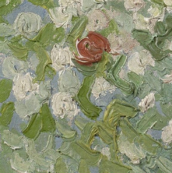 Vincent van Gogh, Daubignys Garden, 1890-details-02