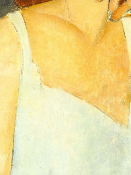 Amedeo Modigliani, Jeanne Hébuterne, 1919-details-05
