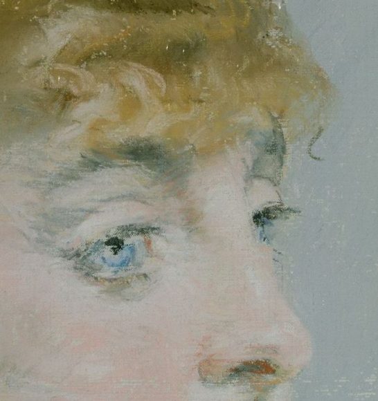 Edouard Manet, Mademoiselle Lucie Delabigne, 1879-details-01
