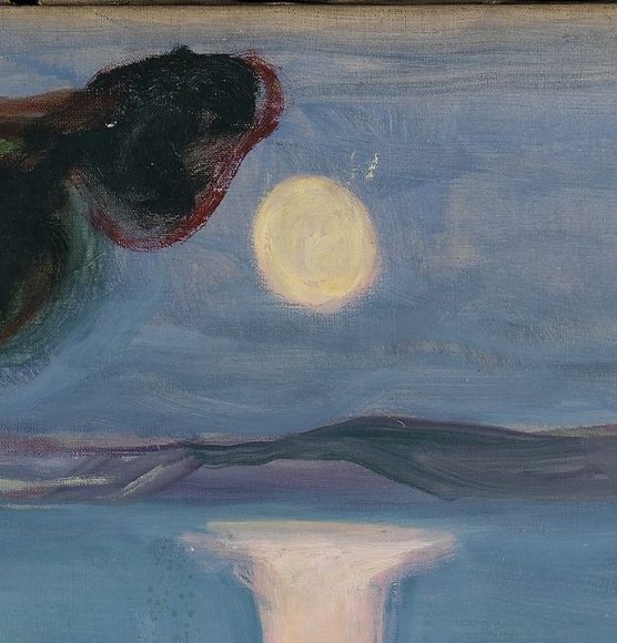 Edvard Munch, Moonlight, 1895-details-04