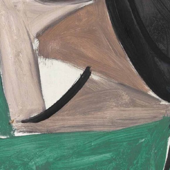 Pablo Picasso, Femme se coiffant, 1956-details-08