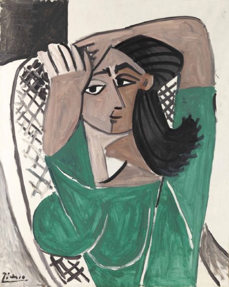 Pablo Picasso, Femme se coiffant, 1956-web