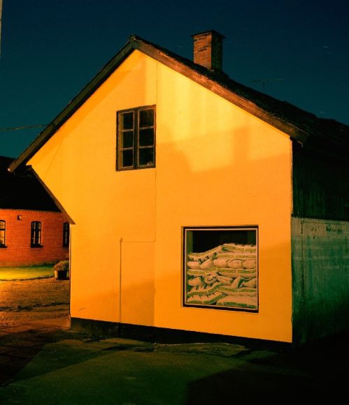 ©️Anne Lass ，Yellow house，2021