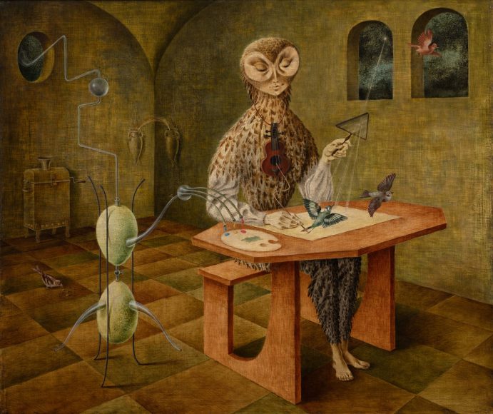 “Creación de las aves (Creation of the Birds)” (1957), Museo de Arte Moderno, INBAL/Secretaría de Cultura. Photo by Rodrigo Chapa.