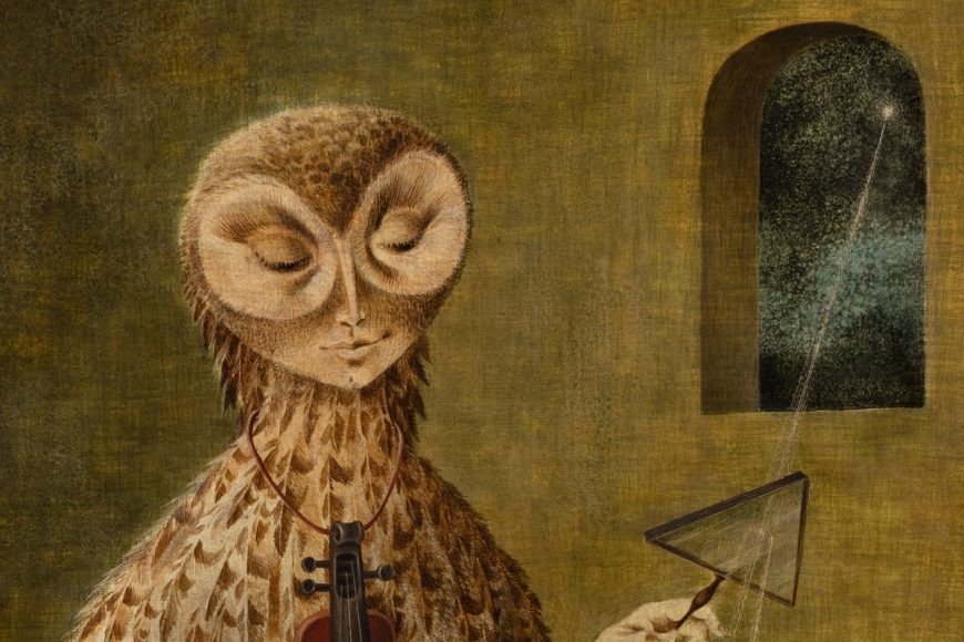 Detail of “Creación de las aves (Creation of the Birds)” (1957)
